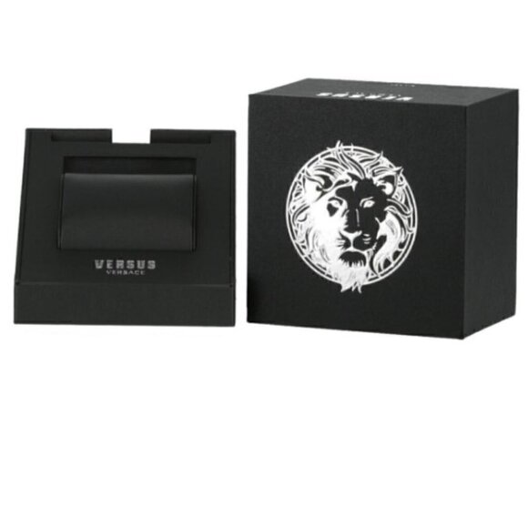 Versus Versace Womens Watch Covent Garden Goldtone Crystal & Leather Strap New‎ - Picture 8 of 12